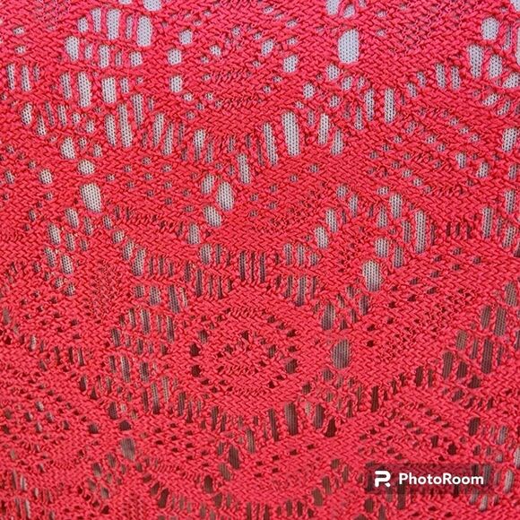 Kasper Lace Fit and Flare Dress Womens SZ 10 Soft Dainty Feminie Spring Romantic - Picture 3 of 5